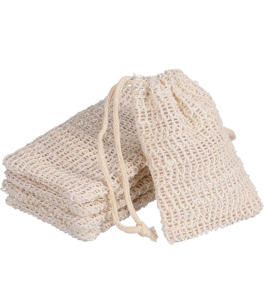 Natural Sisal Exfoliating Soap Pouch